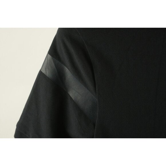 Hugo Boss Big Logo Shuttle Tape Men's Large Slim Black Performance Pique Polo - Picture 8 of 8